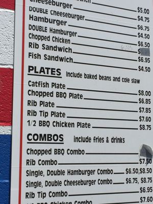 Menu photo 6 Yank's Famous Barbeque Blytheville, AR