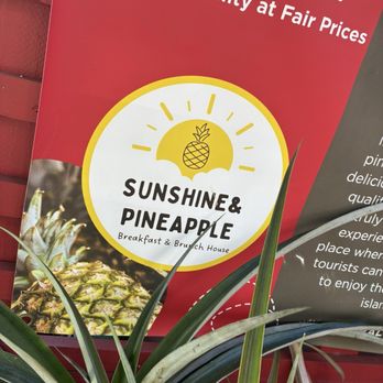 Sunshine & Pineapple - Breakfast & Brunch Near Me - Honolulu, Hawaii Sunshine & Pineapple - Breakfast & Brunch Near Me - Honolulu, Hawaii