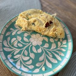 Made daily made to order omelets that were delicious every time!