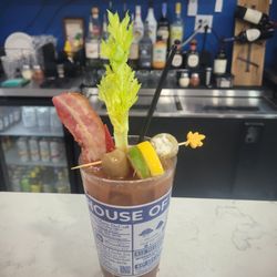 Foxboro House of Pizza - Spice up your weekend with the ultimate Bloody Mary, they aren't just for Brunch!  Our Bloody Mary's are made with 'Filthy' premium mix.