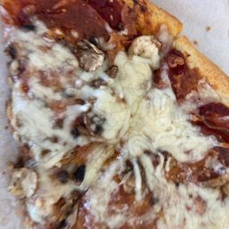 The most disgusting pizza in town