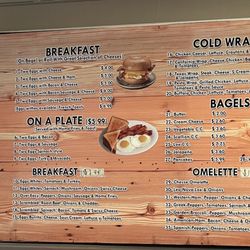 Bagel Bliss - Menu