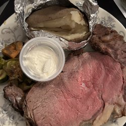 The Grand Victorian Theatre - Prime rib it was good!
