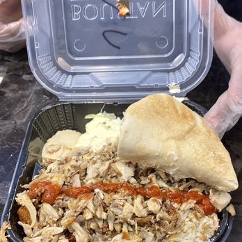 Boustan - Chicken shawarma plate - Middle Eastern Near Me - Toronto, Ontario