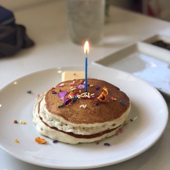 Bites & Bashes Cafe - *not on the menu*: but how sweet of the owners to make this for our moms birthday! - Cafes Near Me - Lomita, California