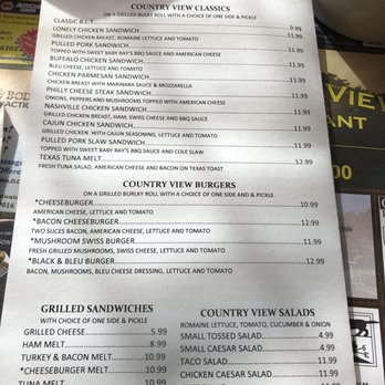 Country View Restaurant - Menu - Breakfast & Brunch Near Me - Brooklyn, Connecticut Country View Restaurant - Menu - Breakfast & Brunch Near Me - Brooklyn, Connecticut