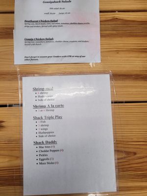 Menu photo 8 Gossip Shack 2 Pflugerville, TX