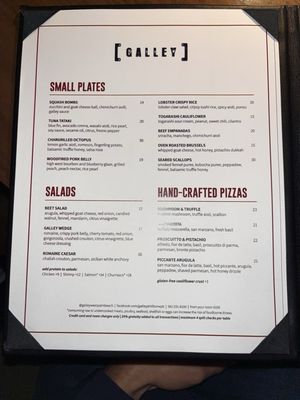 Menu photo 8 Galley West Palm Beach, FL