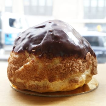 Bibble & Sip - Dark chocolate cream puff - Coffee & Tea Near Me - New York, New York Bibble & Sip - Dark chocolate cream puff - Coffee & Tea Near Me - New York, New York