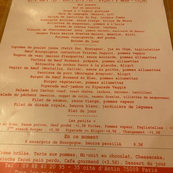 Lou Cantou - French Near Me - Paris, 75