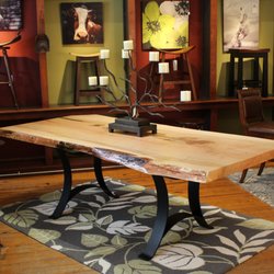 Foothills Amish Furniture - Live-Edge Tables