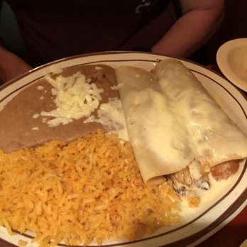 El Cactus Mexician Grill - Crawfish enchilada, not as good as our old place in Raceland but still good - Mexican Near Me - Lafayette, Louisiana