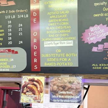 Cackle & Oink BBQ - Menu - Barbeque Near Me - Sherman, Texas