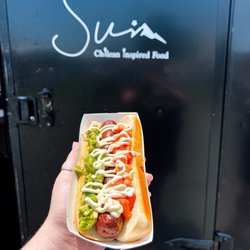 Sur Chilean Inspired Food - Completo - one of the best hot dogs I've ever had