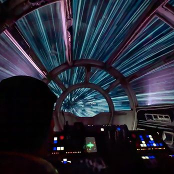 Millennium Falcon: Smugglers Run - Lightspeed - Amusement Parks Near Me - Anaheim, California