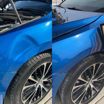J.B Dentz - Dent Repaired on front driver fender - Mobile Dent Repair Near Me J.B Dentz - Dent Repaired on front driver fender - Mobile Dent Repair Near Me