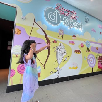D Spot Dessert - Archery wall - Desserts Near Me - Markham, Ontario