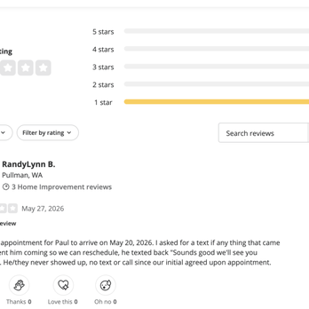 Affordable Janitorial - This previous review Paul had told me about, when asking if I could write a review and give his card out to my friends. *Very telling - Office Cleaning Near Me - Clarkston , Washington