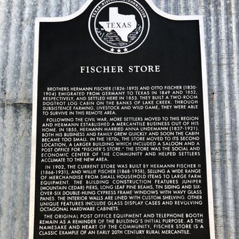 Fischer Store - Historical marker - Museums Near Me - Fischer, Texas Fischer Store - Historical marker - Museums Near Me - Fischer, Texas