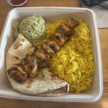 The Kebab Shop - Saffron chicken plate - Mediterranean Near Me - San Ramon, California The Kebab Shop - Saffron chicken plate - Mediterranean Near Me - San Ramon, California