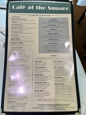 Menu photo 2 Café at The Square New Orleans, LA