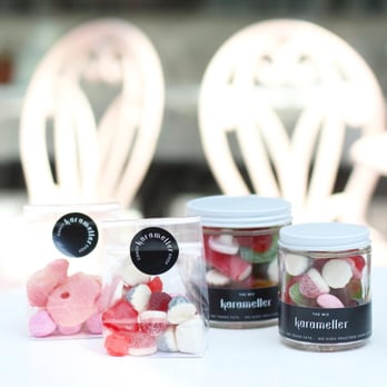 Karameller Candy Shop - Karameller Candy Shop jars and sampling bags! Photo: Erin Sousa - Candy Stores Near Me - Vancouver, British Columbia