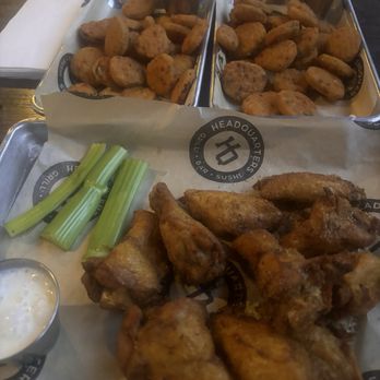 Headquarters Grill Bar Sushi - Dry rub chicken wings - Sports Bars Near Me - Peoria, Arizona