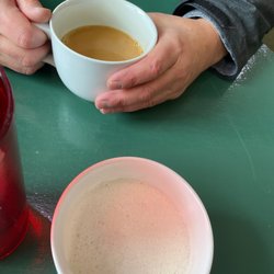 Coffee & Tea Market - Warming up on a frigid windy ski day : coffee and chai