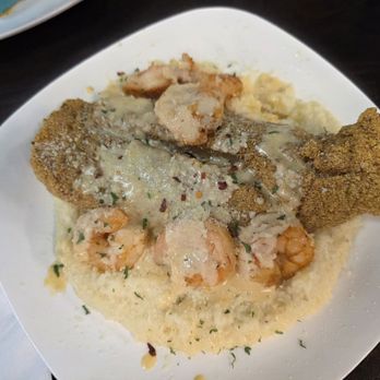 Soul Ties - Fish, shrimp and grits, quoted as $26 at time of ordering - Soul Food Near Me - Davenport, Iowa Soul Ties - Fish, shrimp and grits, quoted as $26 at time of ordering - Soul Food Near Me - Davenport, Iowa