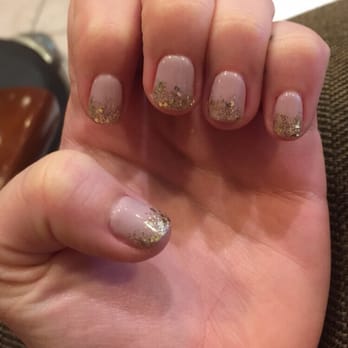 Stella Making Beauty - Gel mani by Jessica. $35 ($5 extra for the glitter). - Nail Salons Near Me - Burbank, California