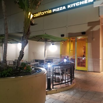 California Pizza Kitchen - Outdoor seating area and entrance from the mall parking lot. - Pizza Near Me - Tampa, Florida