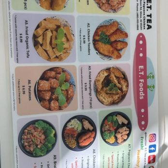 E T Tea & Popcorn Chicken - Bubble Tea Near Me - Mesa, Arizona E T Tea & Popcorn Chicken - Bubble Tea Near Me - Mesa, Arizona