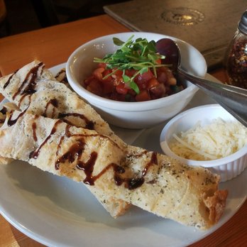 Rocky Mountain Flatbread Co - Bruschetta! - Pizza Near Me - Canmore, Alberta