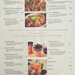 Yokatta Asian Restaurant - Menu Page 2.