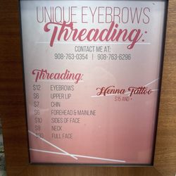 Unique Eyebrows Threading