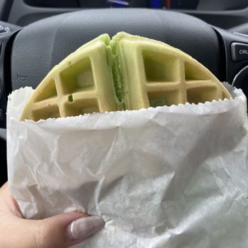 Phin Cafe - Pandan waffle - Coffee & Tea Near Me - Fremont, California Phin Cafe - Pandan waffle - Coffee & Tea Near Me - Fremont, California