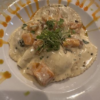 Root & Branch Bistro Bar - Braised Short Rib Raviolli - New American Near Me - Clermont, Florida Root & Branch Bistro Bar - Braised Short Rib Raviolli - New American Near Me - Clermont, Florida