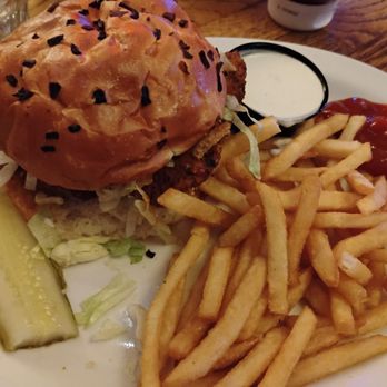 The Loon Café - Buffalo Chicken Sandwich. Missing heft and blue cheese flavor. - Sports Bars Near Me - Minneapolis, Minnesota The Loon Café - Buffalo Chicken Sandwich. Missing heft and blue cheese flavor. - Sports Bars Near Me - Minneapolis, Minnesota