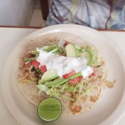 Shrimp taco
