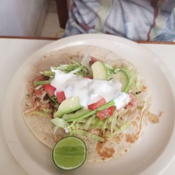Smoked Fish Taco - Shrimp taco - Seafood Near Me - Puerto Escondido, OAX
