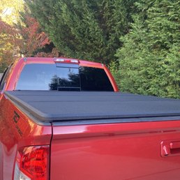 Rear glass repaired