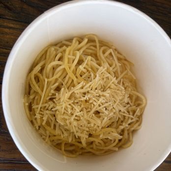 Bushfire Kitchen - Temecula - Kids buttered noodles. - Gluten-Free Near Me - Temecula, California