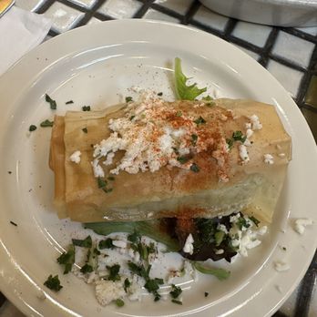 La Mediterranee - Spinach and feta fillo - Middle Eastern Near Me - San Francisco, California La Mediterranee - Spinach and feta fillo - Middle Eastern Near Me - San Francisco, California
