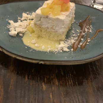 La Cuchara - Toasted coconut tres leches cake - Basque Near Me - Baltimore, Maryland La Cuchara - Toasted coconut tres leches cake - Basque Near Me - Baltimore, Maryland