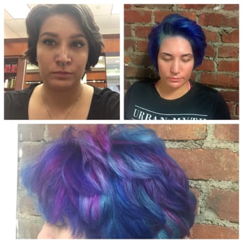C Brook Ambers Salon - Before and after (done by Nadia) - Hair Salons Near Me - Poughkeepsie, New York