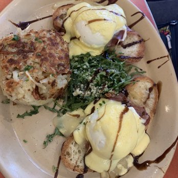 Snooze, an A.M. Eatery - Benedict with balsamic - Breakfast & Brunch Near Me - Gilbert, Arizona Snooze, an A.M. Eatery - Benedict with balsamic - Breakfast & Brunch Near Me - Gilbert, Arizona