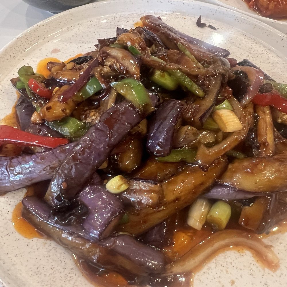 The Corner - Eggplant in Garlic Sauce - Chinese Near Me - New York, New York The Corner - Eggplant in Garlic Sauce - Chinese Near Me - New York, New York