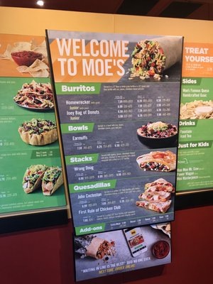 Menu photo 4 Moe's Southwest Grill Mount Pleasant, SC Menu photo 4 Moe's Southwest Grill Mount Pleasant, SC