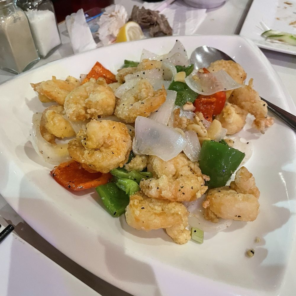 Bamboo House - Salt & Pepper Shrimp - Noodles Near Me - Humble, Texas