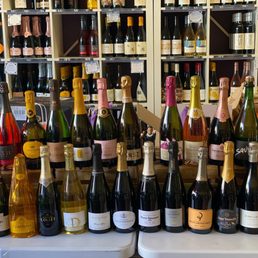 a large selection of wines a large selection of wines